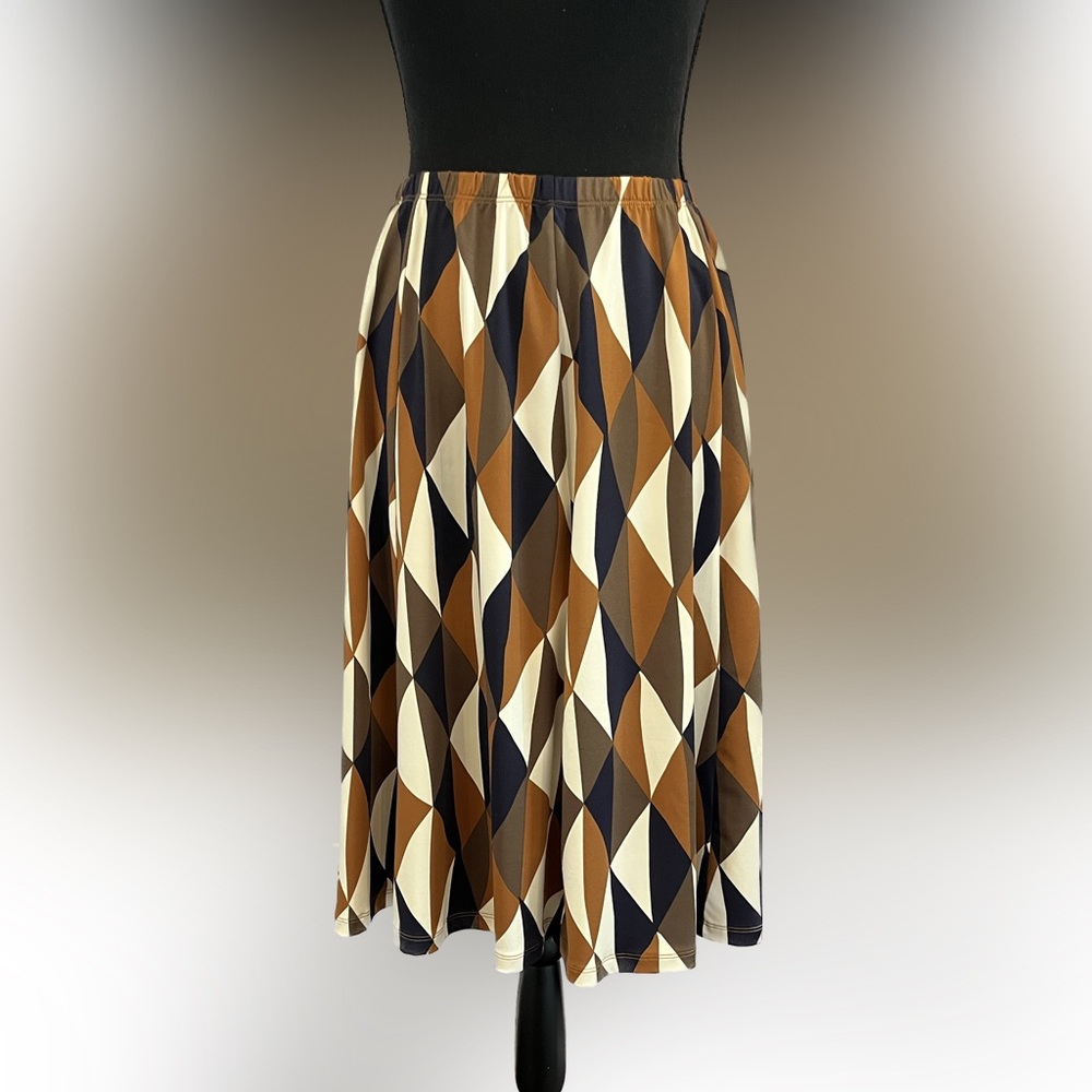 Julie Brown NYC printed midi skirt Size Small